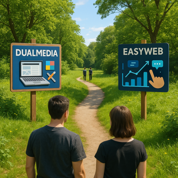 DualMedia ou Easyweb : quelle agence web choisir pour votre projet digital ?