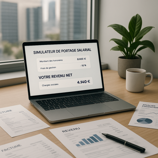 Simulateur portage salarial : optimisez vos revenus en toute simplicité