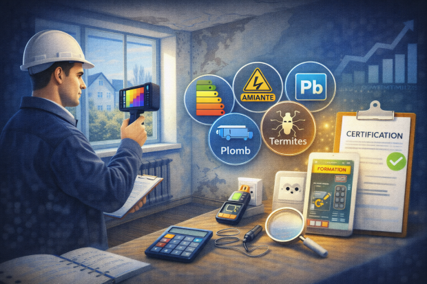 Formation diagnostiqueur immobilier