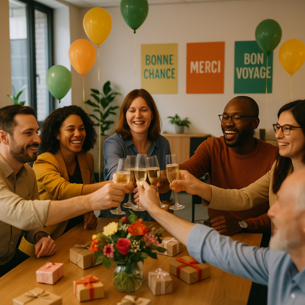 Comment rédiger un message de départ positif pour vos collègues : exemples et astuces