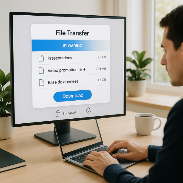 Pourquoi choisir swisstransfer pour vos transferts de fichiers lourds ?
