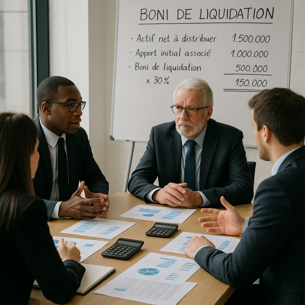 Boni de liquidation : définition, calcul et implications fiscales