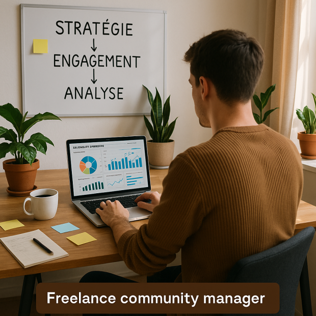 Quel est le salaire d'un community manager freelance en 2023 ?