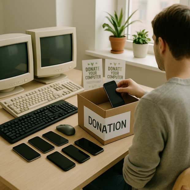Comment faire un don de matériel informatique à une association : Guide pratique