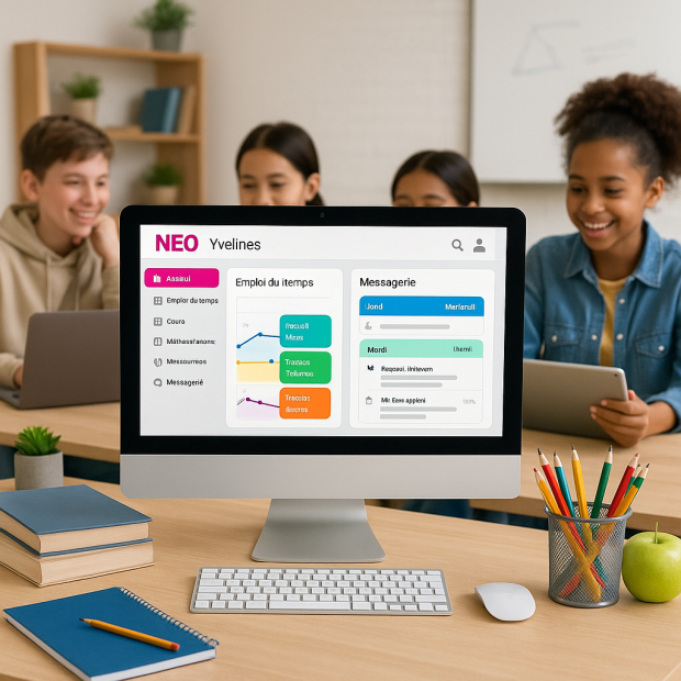 Tout savoir sur NEO Yvelines : le nouvel espace numérique de votre collège