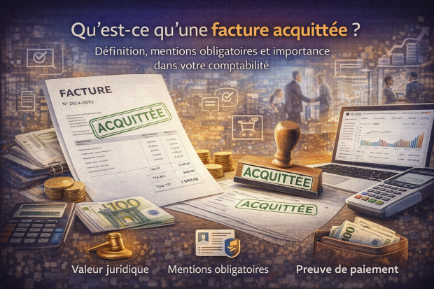 La facture acquittée